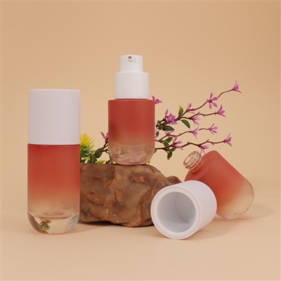 Άδειο γυάλινο μπουκάλι θεμελίωσης